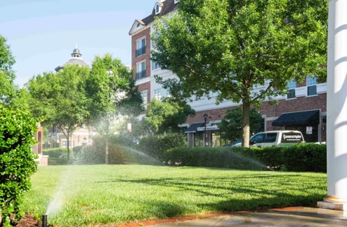 outdoor irrigation system